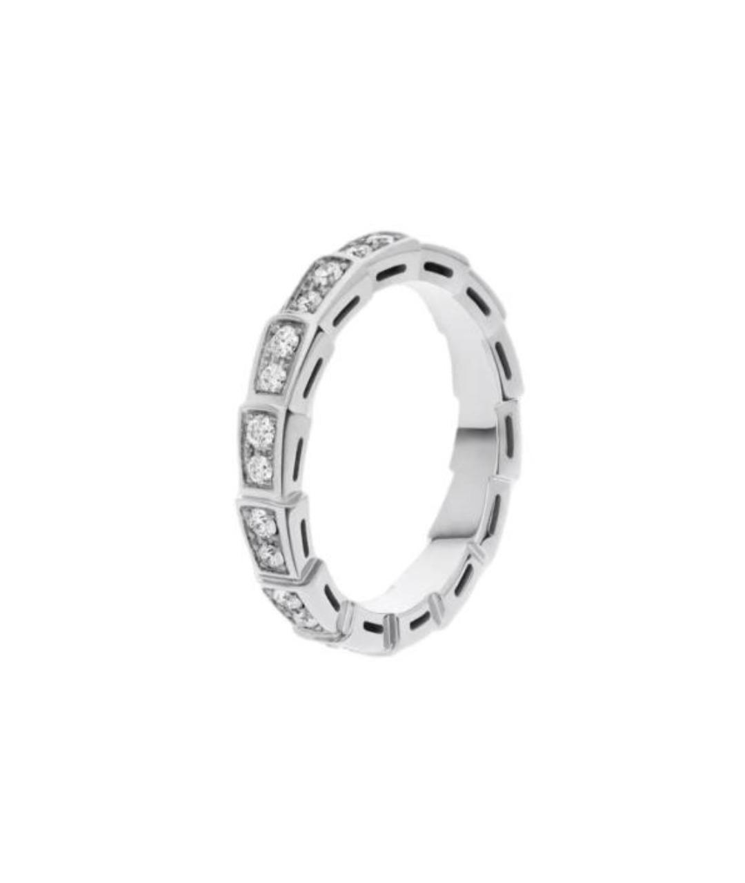 BVLGARI Серебряное кольцо из белого золота, фото 1