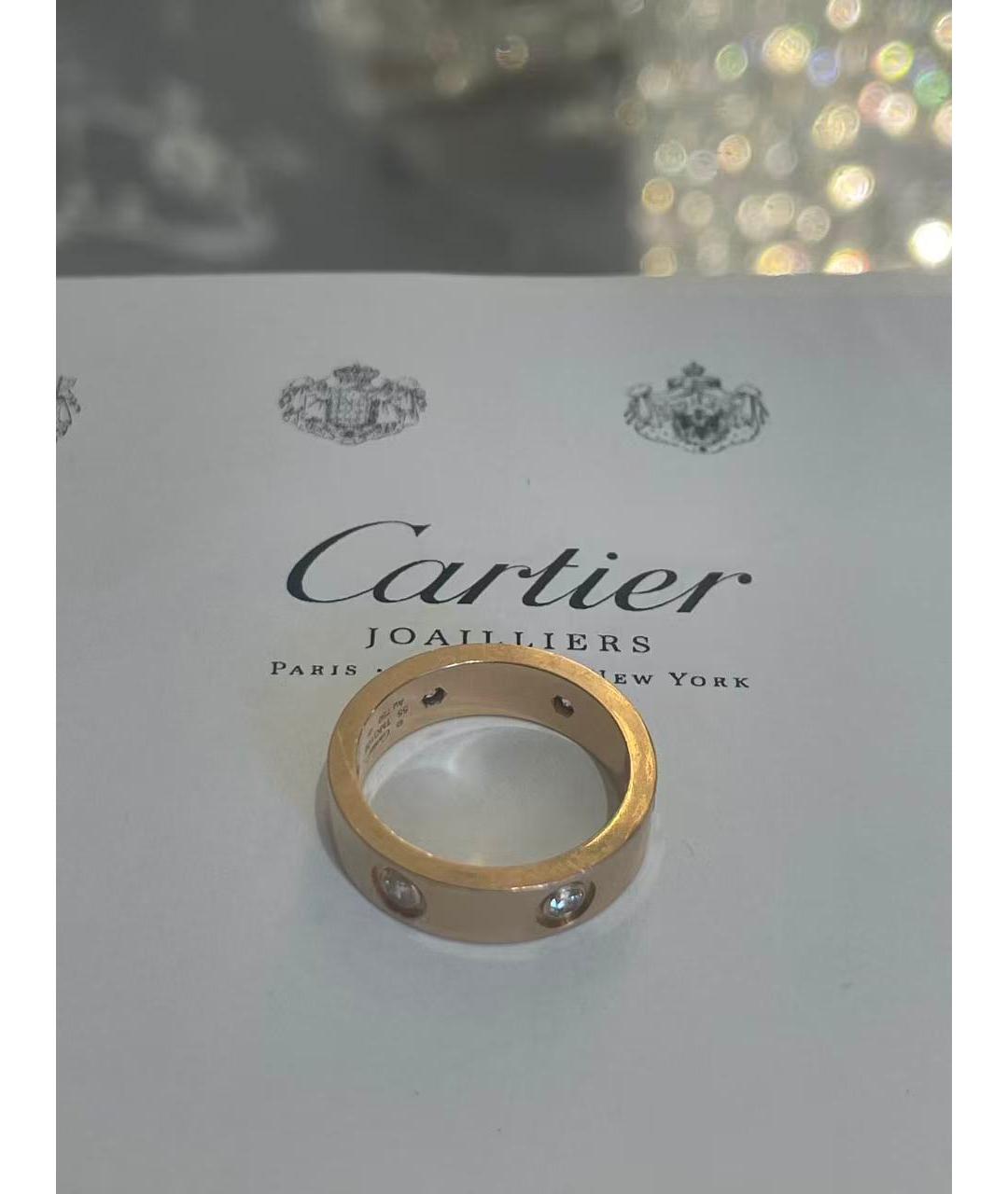 CARTIER Золотое кольцо из розового золота, фото 4