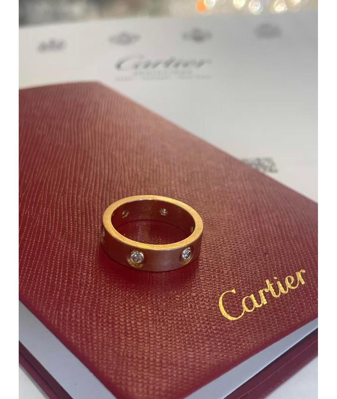 CARTIER Золотое кольцо из розового золота, фото 2