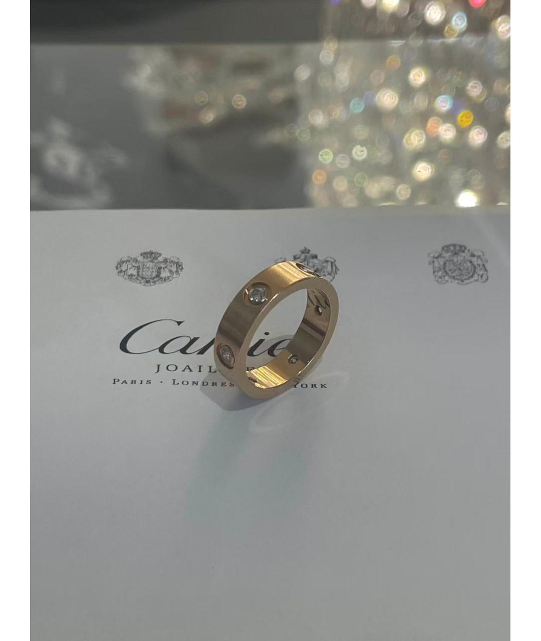 CARTIER Золотое кольцо из розового золота, фото 3