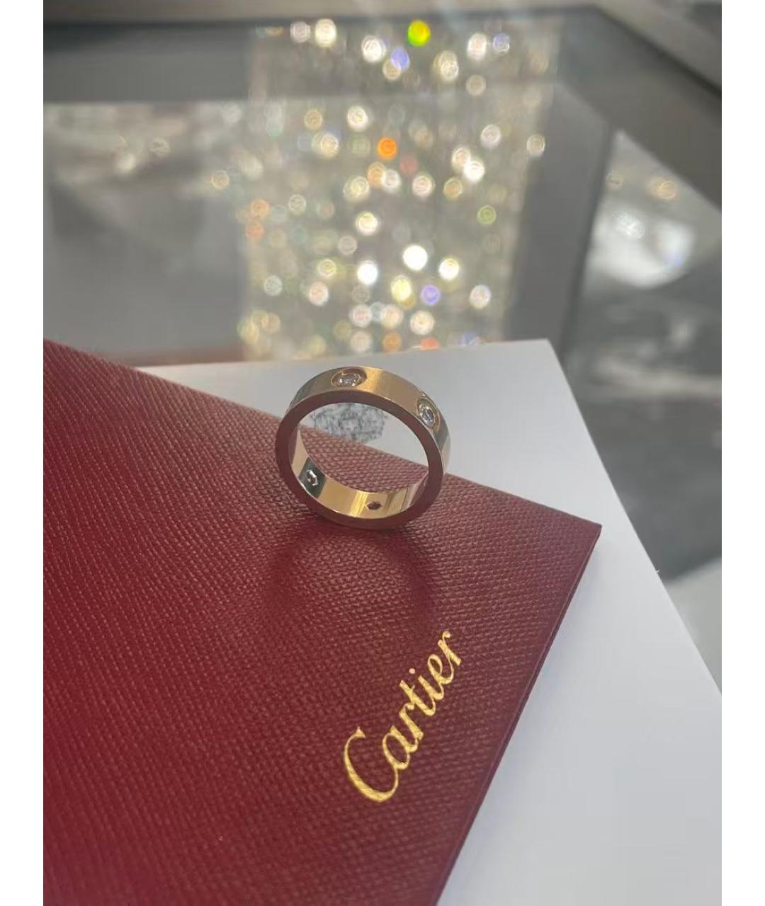 CARTIER Золотое кольцо из розового золота, фото 5