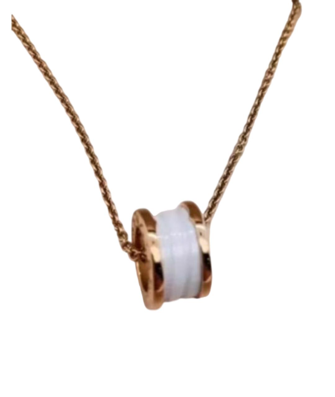 BVLGARI Золотое колье из розового золота, фото 1