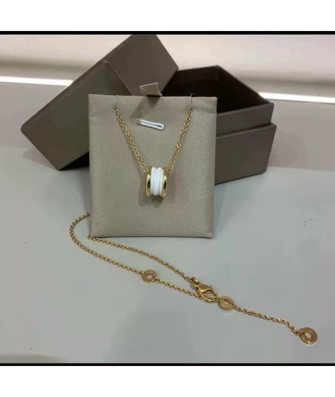 BVLGARI Золотое колье из розового золота, фото 4