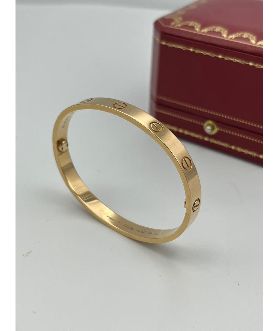 CARTIER Золотой браслет из розового золота, фото 2