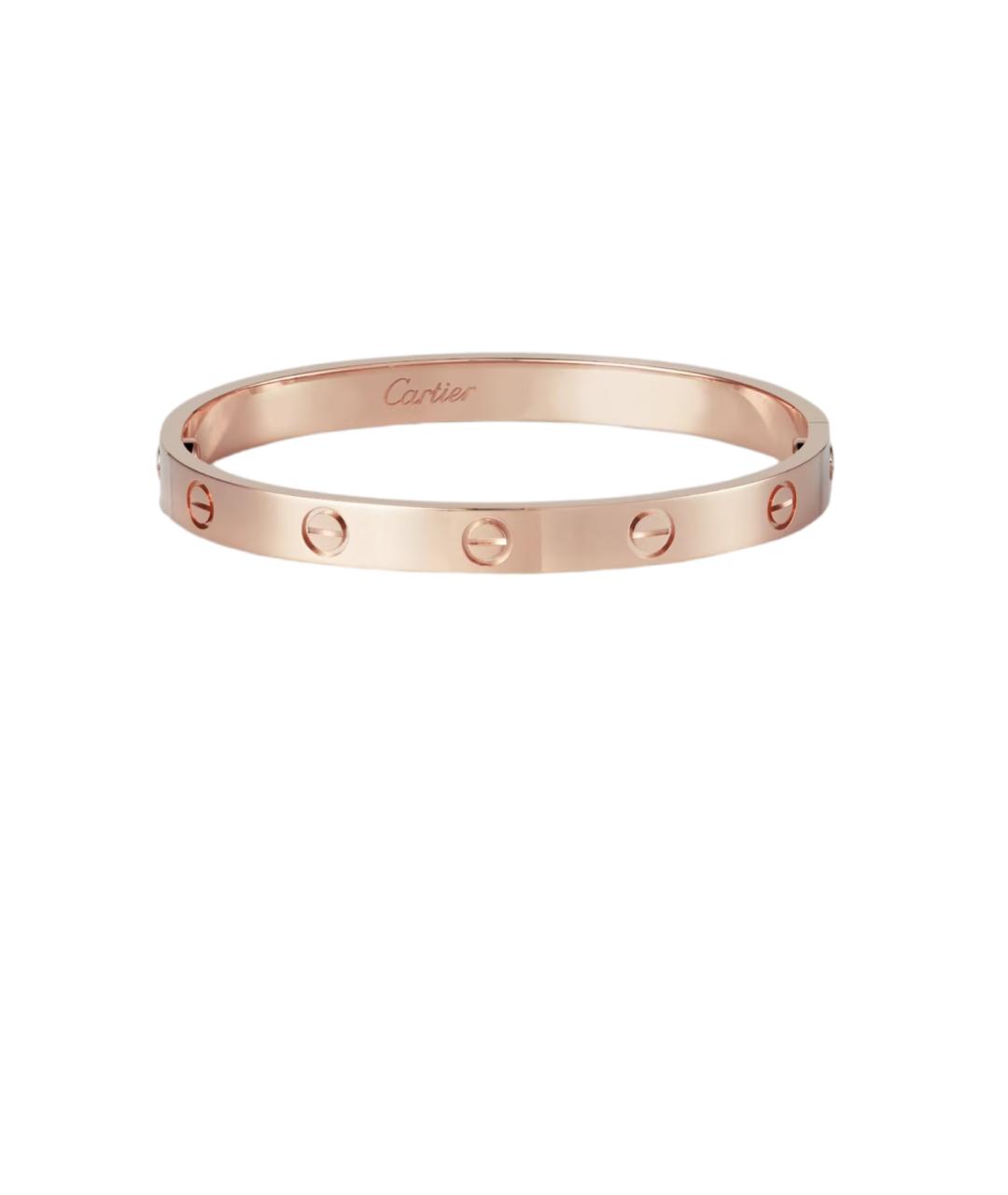 CARTIER Золотой браслет из розового золота, фото 1