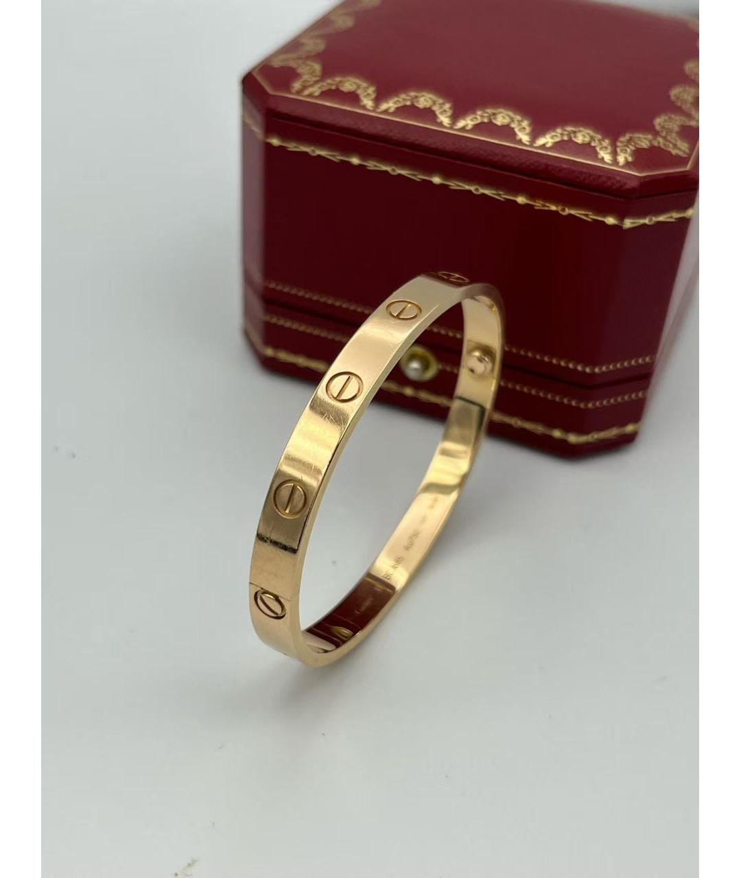 CARTIER Золотой браслет из розового золота, фото 3