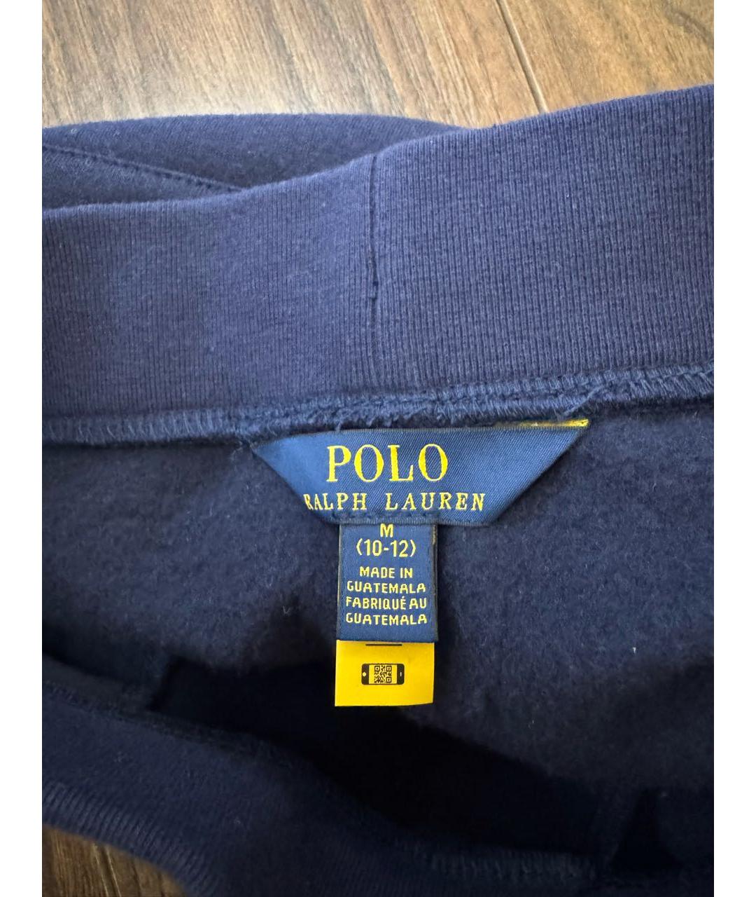 POLO RALPH LAUREN Темно-синие хлопковые брюки и шорты, фото 3