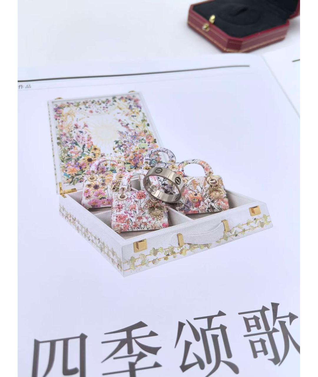 CARTIER Серебряное кольцо из белого золота, фото 5