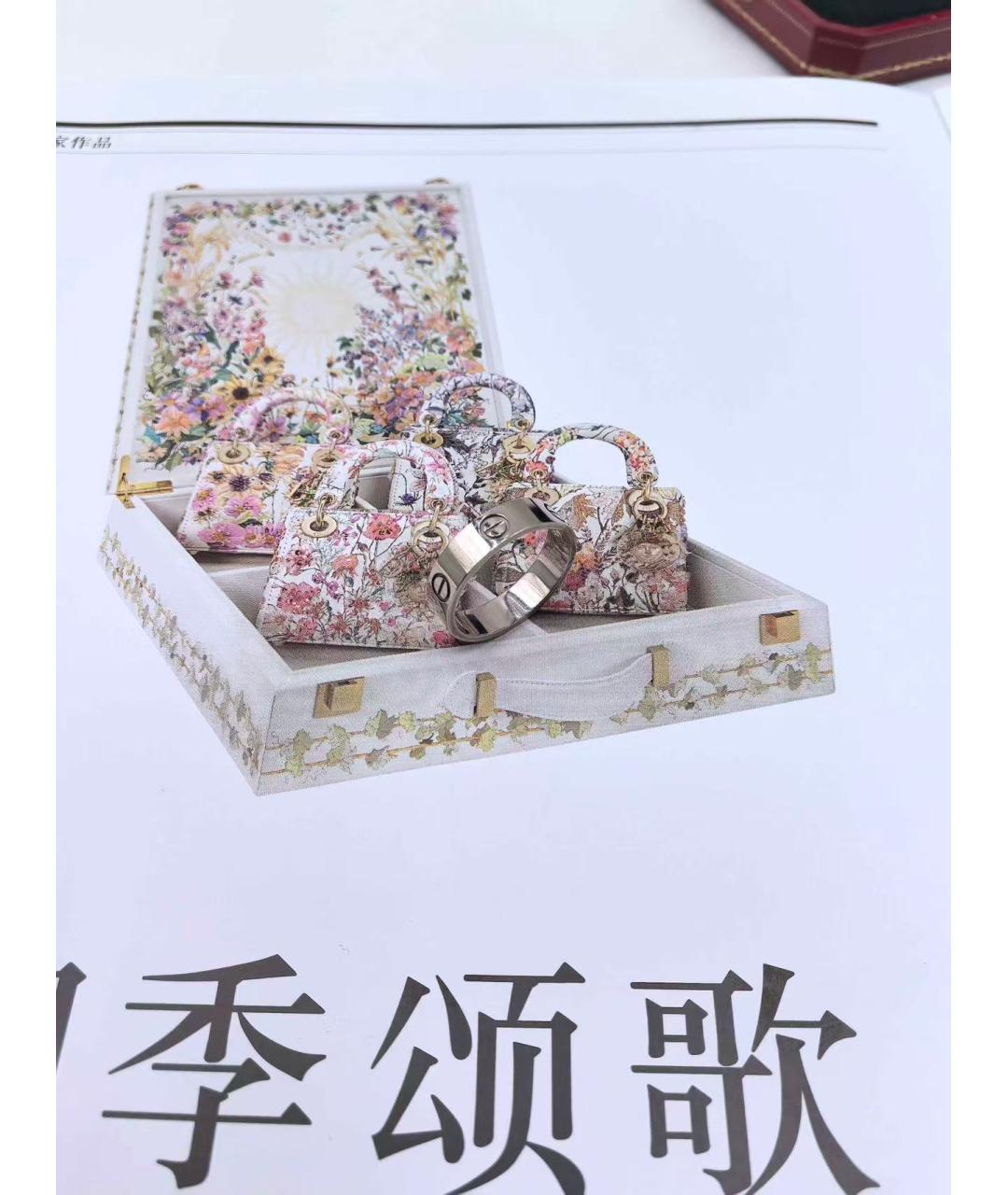 CARTIER Серебряное кольцо из белого золота, фото 4