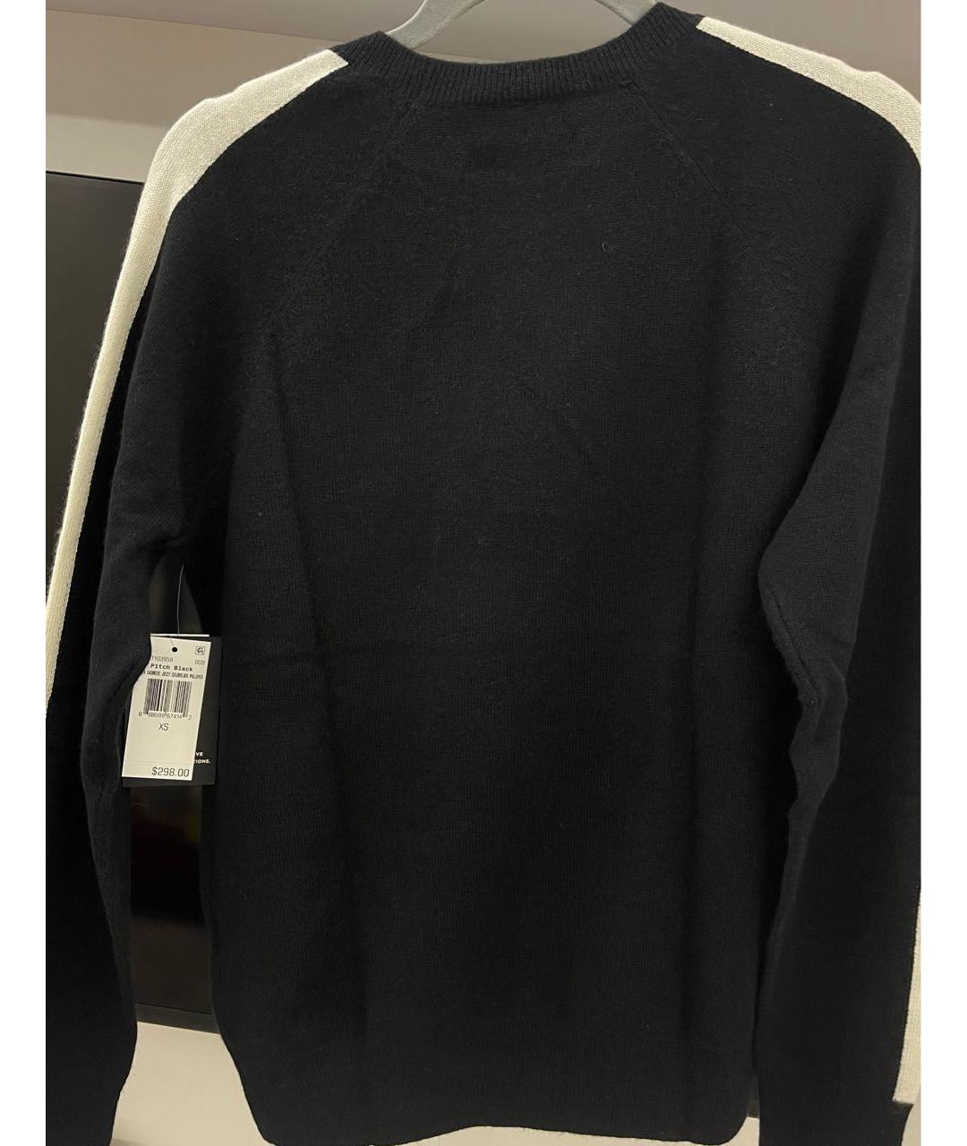 JUICY COUTURE Черный кашемировый джемпер / свитер, фото 3