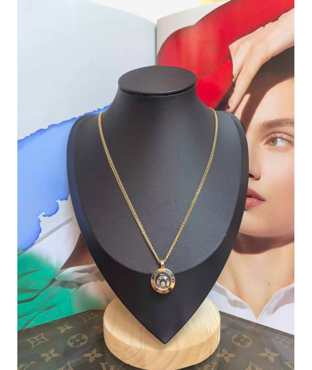 CHOPARD Золотое колье, фото 2