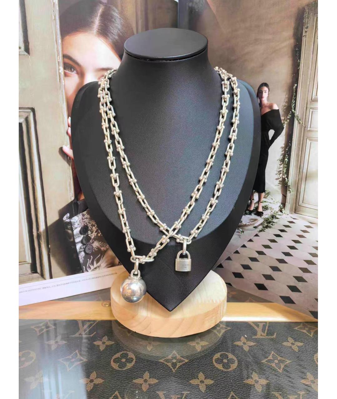 TIFFANY&CO Серебряное серебряное колье, фото 2