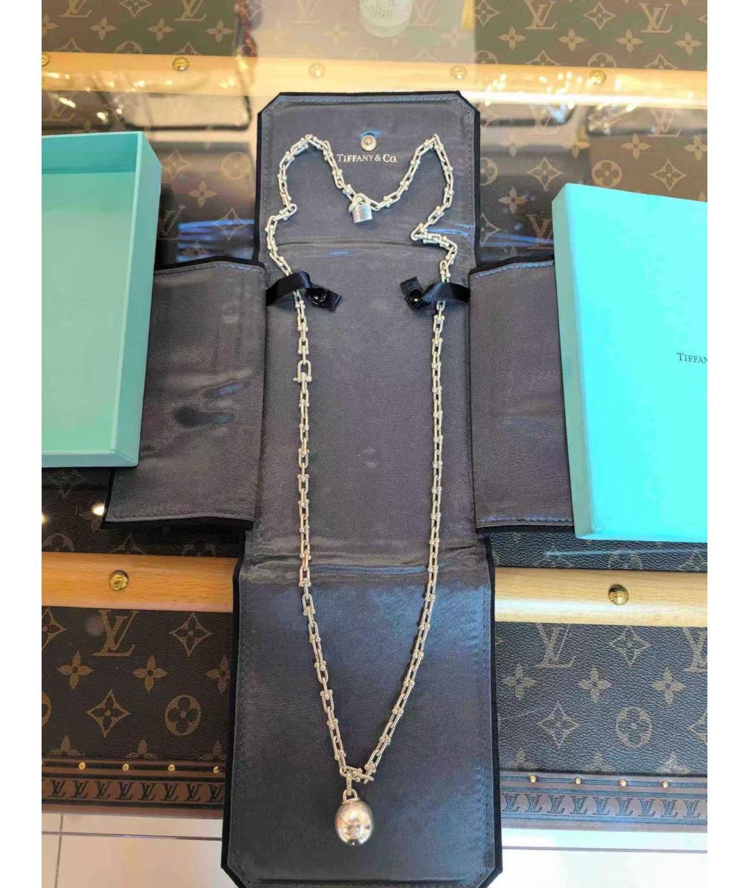TIFFANY&CO Серебряное серебряное колье, фото 5