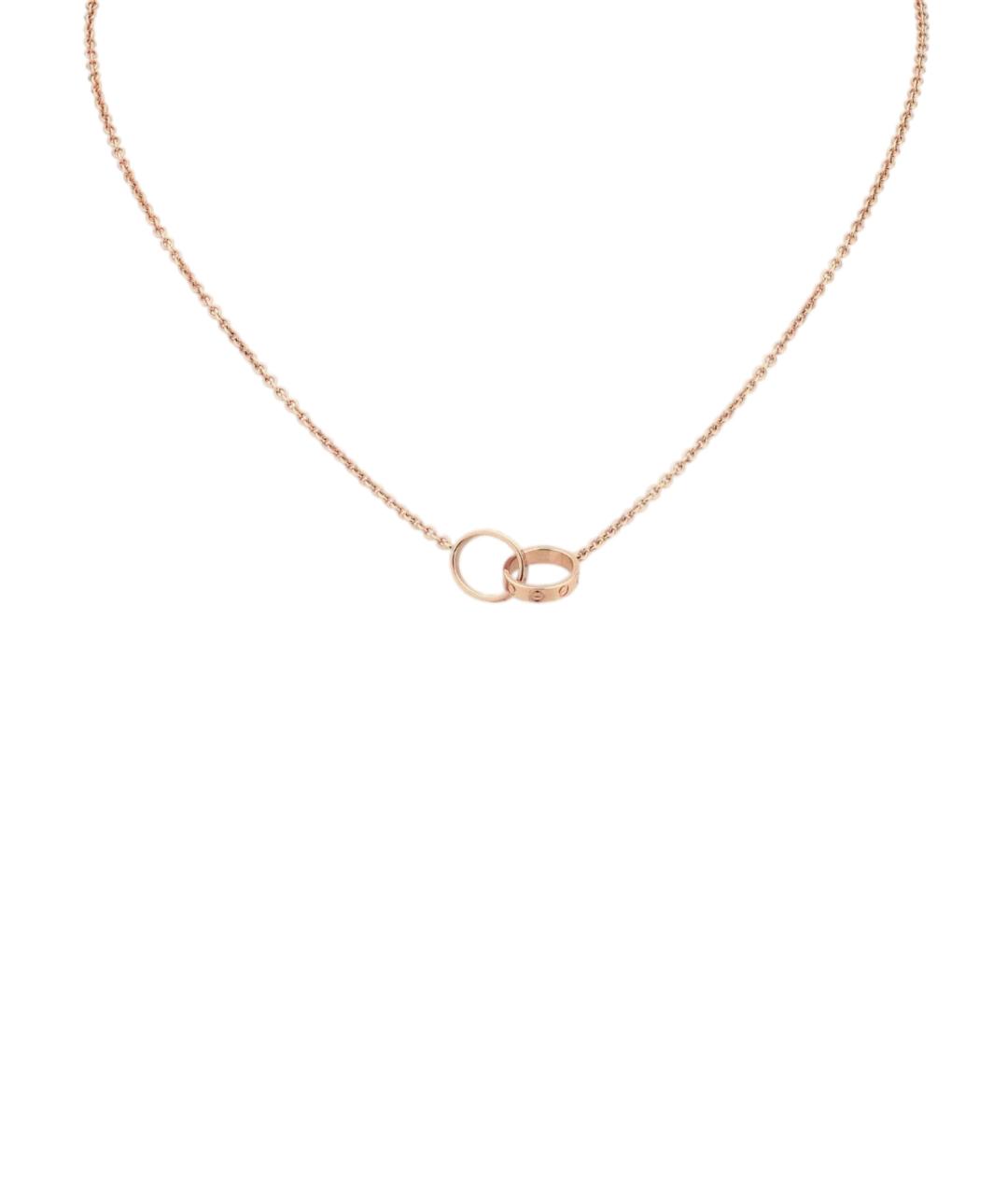 CARTIER Золотое колье из розового золота, фото 1