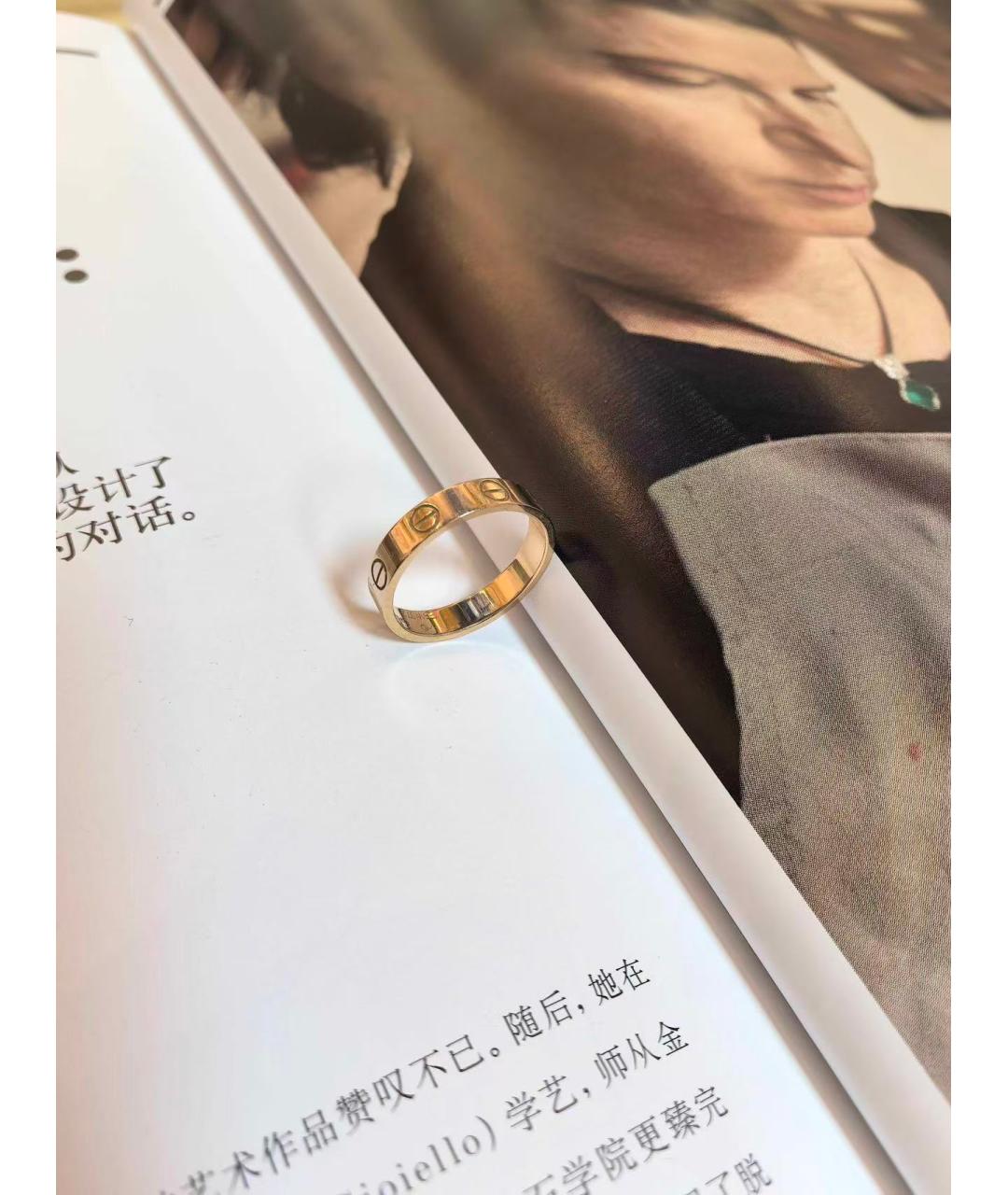 CARTIER Золотое кольцо из розового золота, фото 2