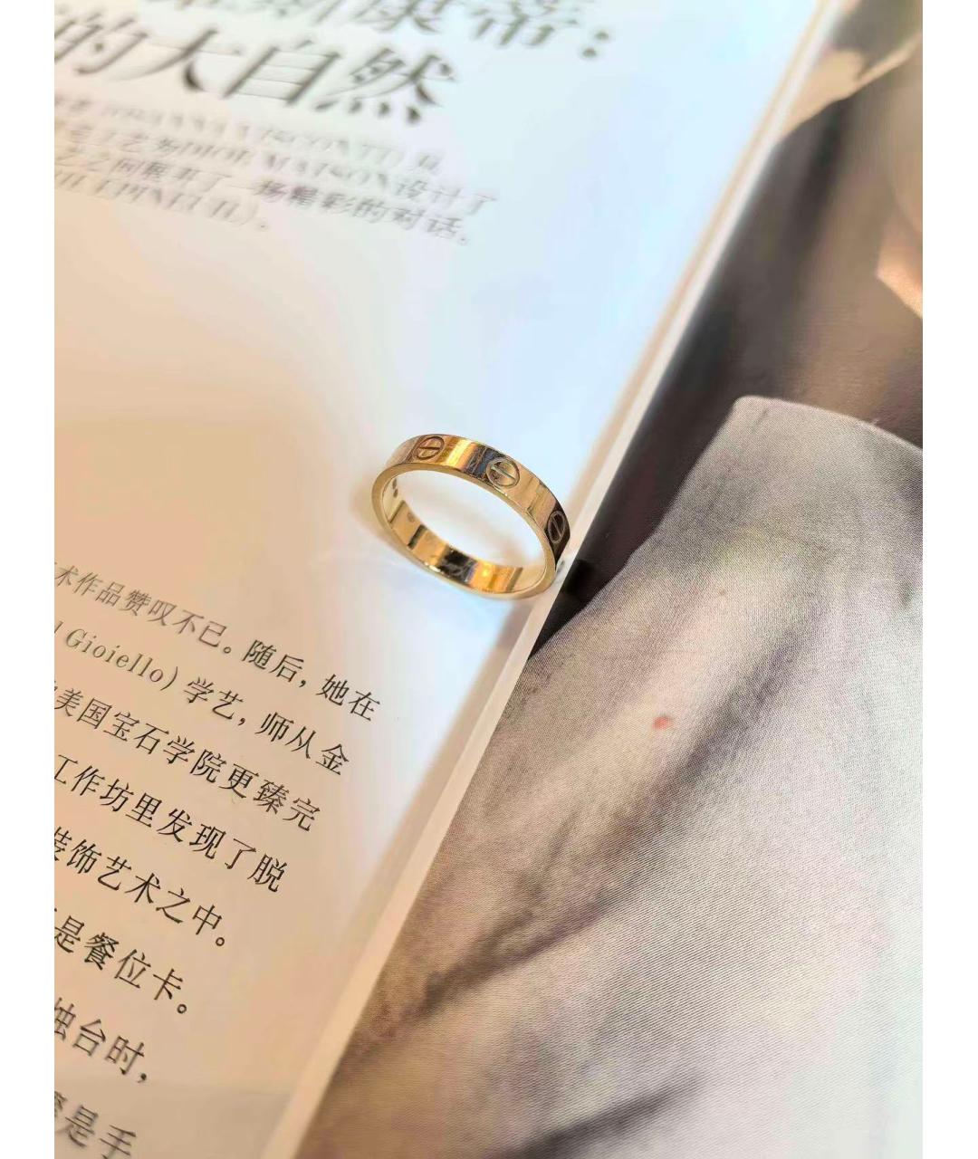CARTIER Золотое кольцо из розового золота, фото 4