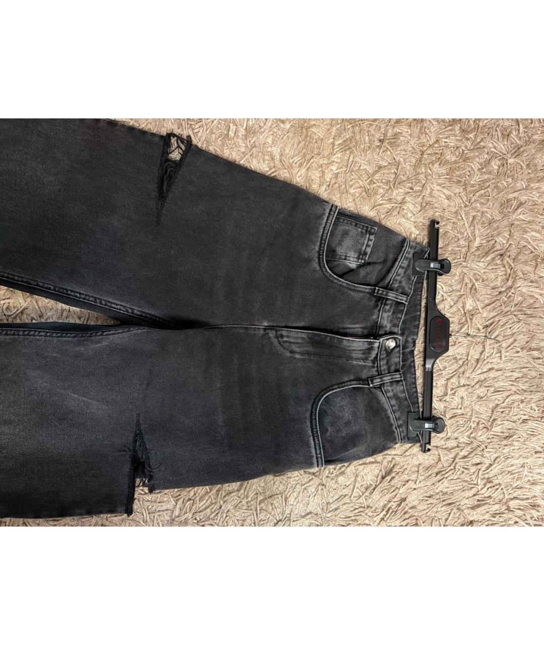 MAISON MARGIELA Серые прямые джинсы, фото 4