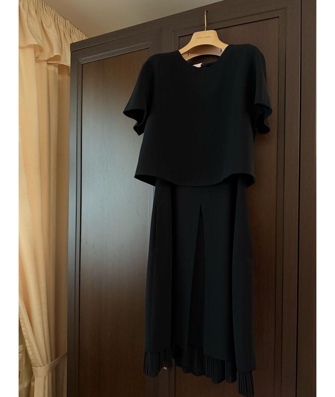 MAX MARA Черное повседневное платье, фото 8