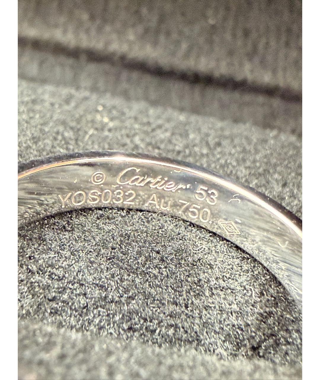 CARTIER Кольцо из белого золота, фото 5