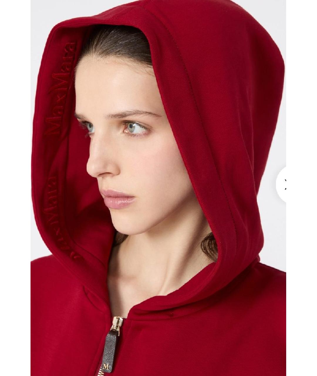 'S MAX MARA Красный хлопковый костюм с брюками, фото 7