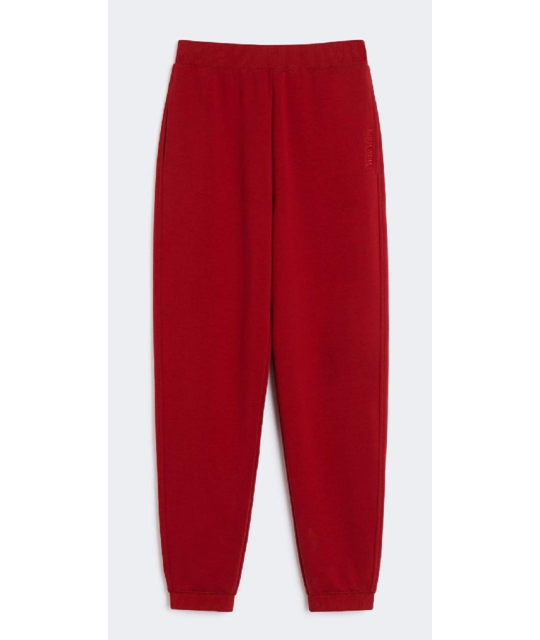 'S MAX MARA Красный хлопковый костюм с брюками, фото 2