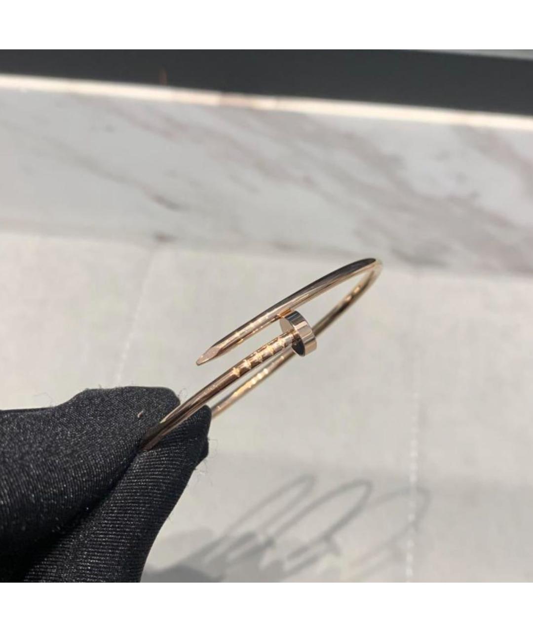 CARTIER Золотой браслет из розового золота, фото 4