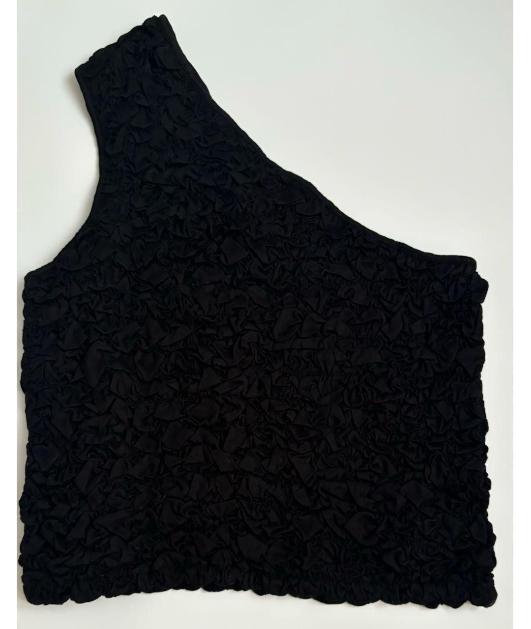 COS Черная полиэстеровая майка, фото 3