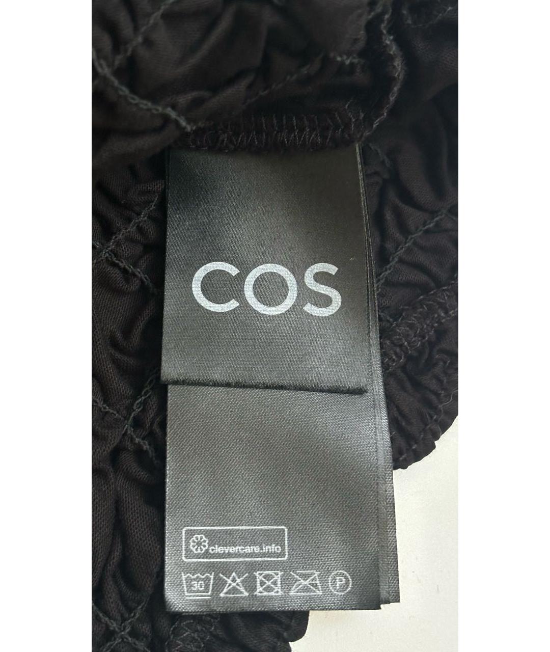 COS Черная полиэстеровая майка, фото 6