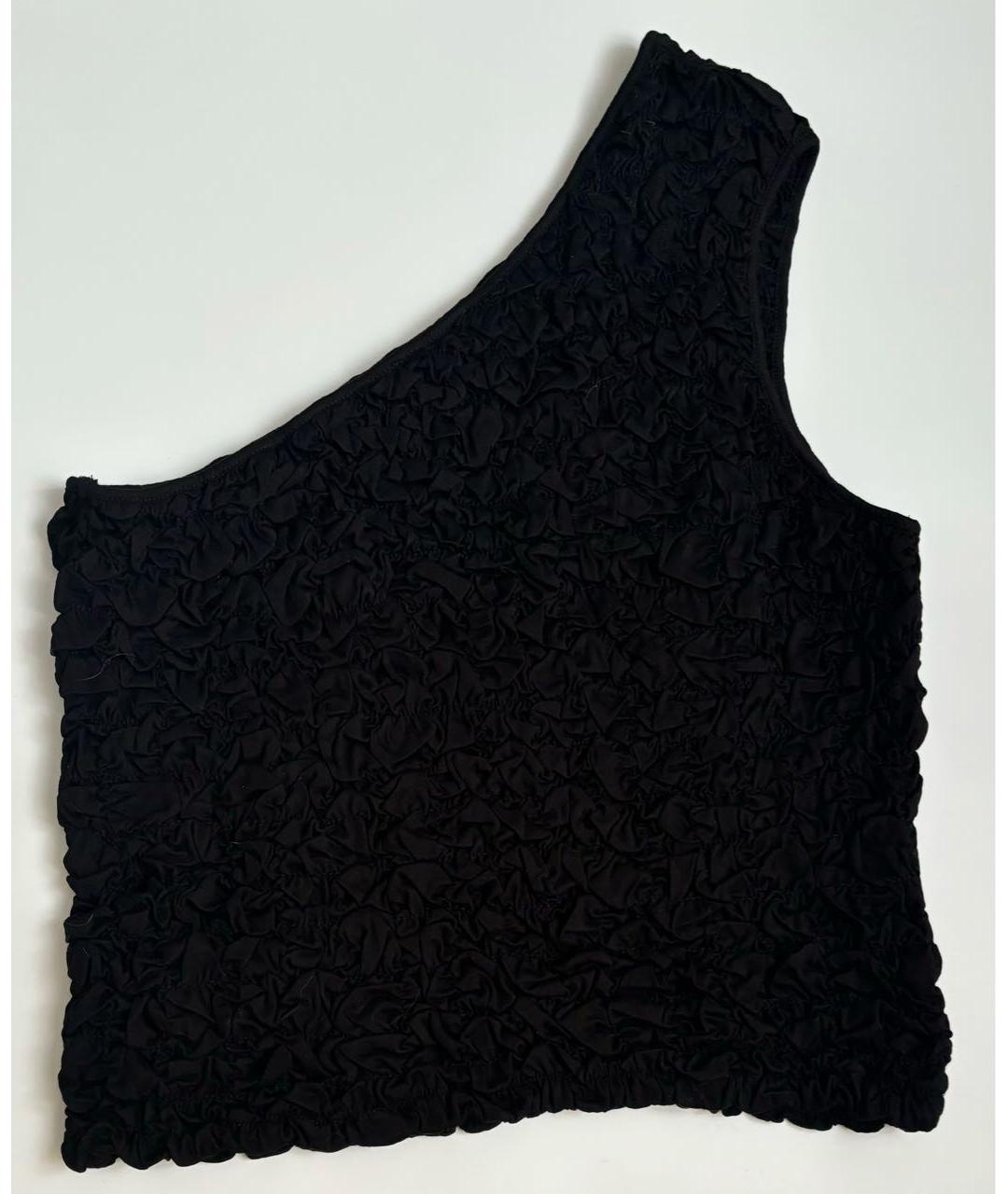 COS Черная полиэстеровая майка, фото 4