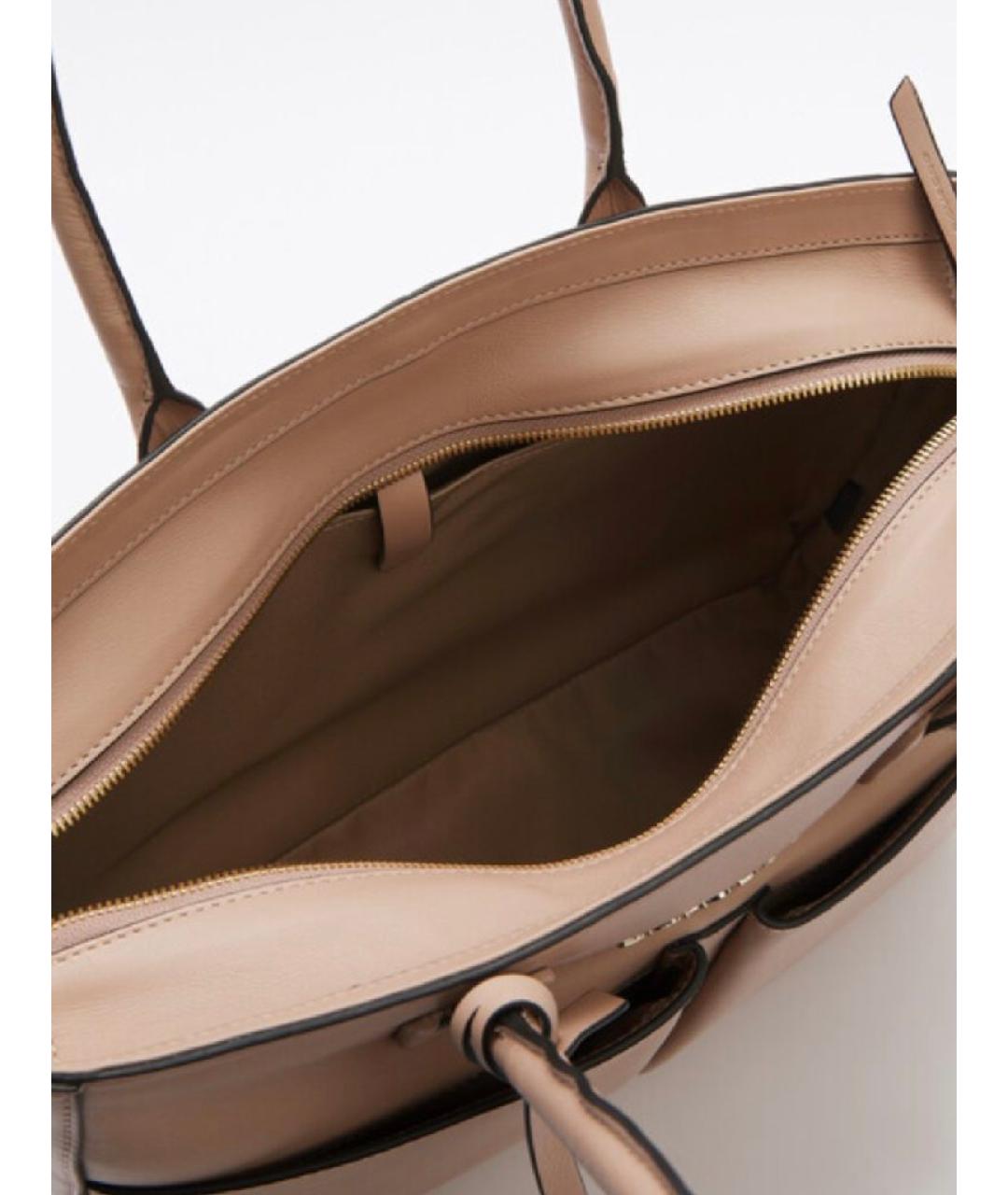 PIQUADRO Розовая кожаная сумка тоут, фото 4