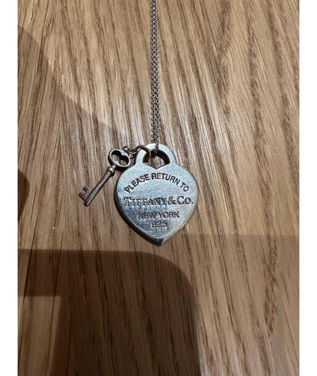 TIFFANY&CO Серебряная серебряная подвеска, фото 2