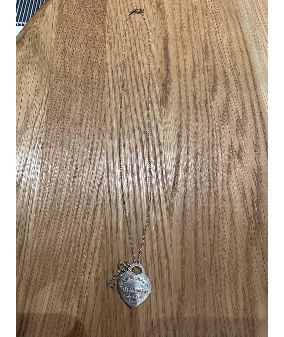 TIFFANY&CO Серебряная серебряная подвеска, фото 4