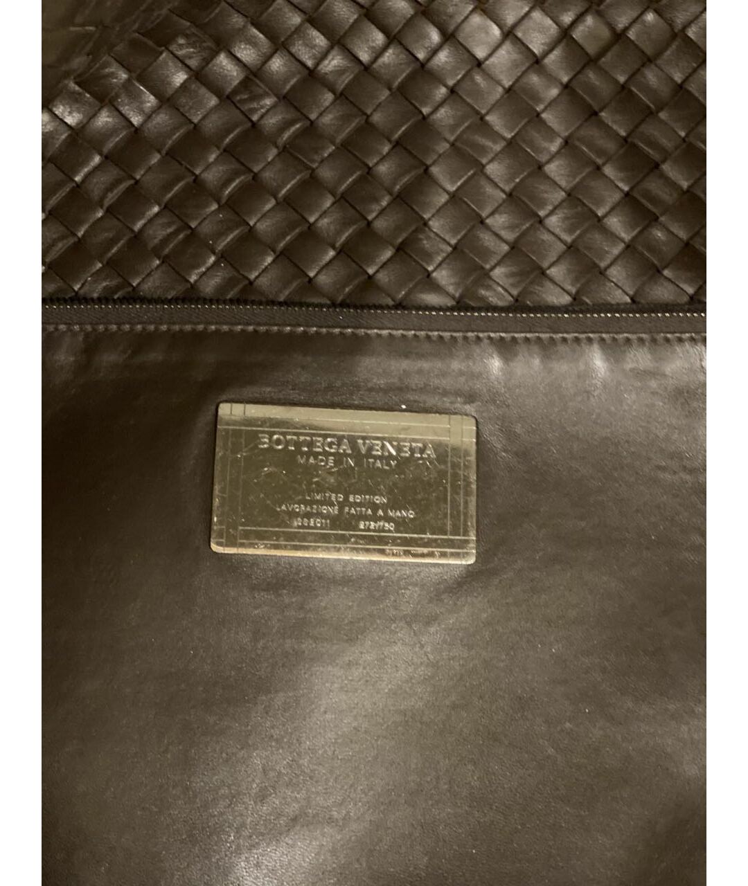 BOTTEGA VENETA Коричневая кожаная сумка тоут, фото 5