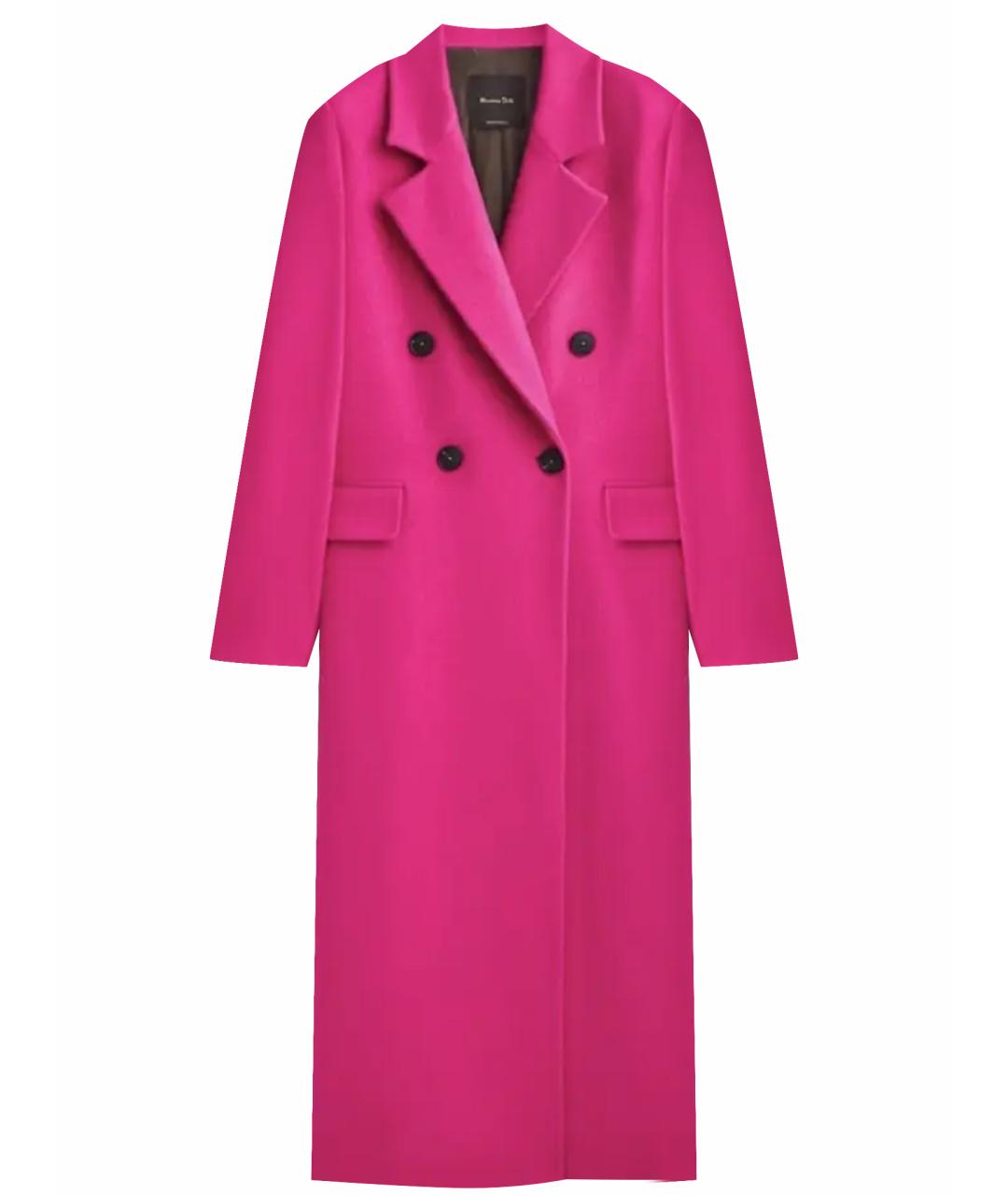 ZADIG & VOLTAIRE Розовое шерстяное пальто, фото 1