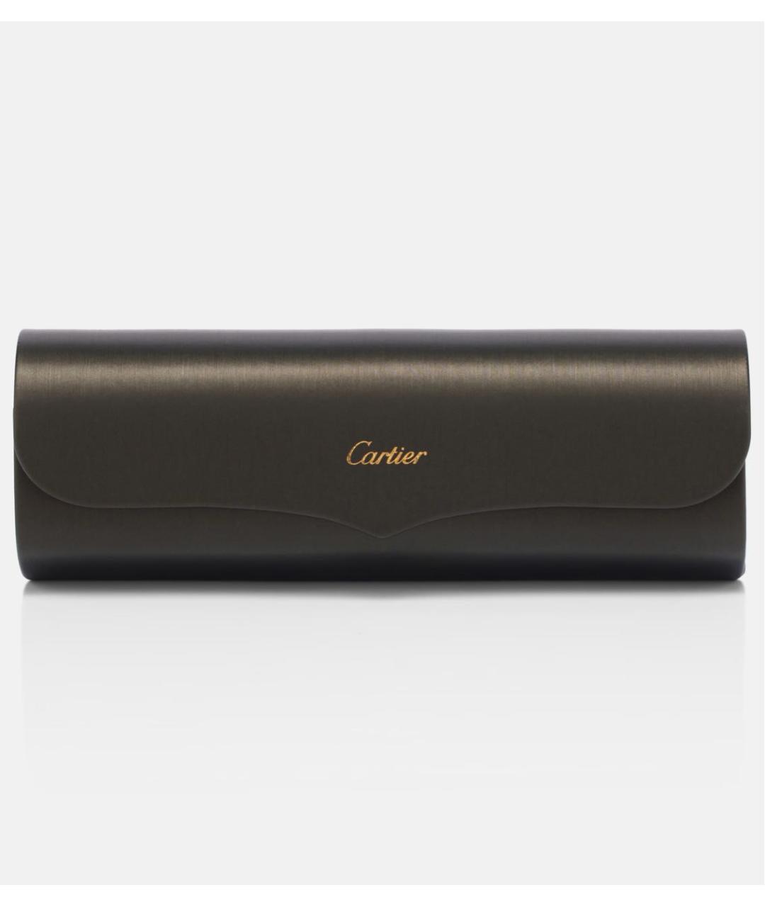 CARTIER Черные солнцезащитные очки, фото 4
