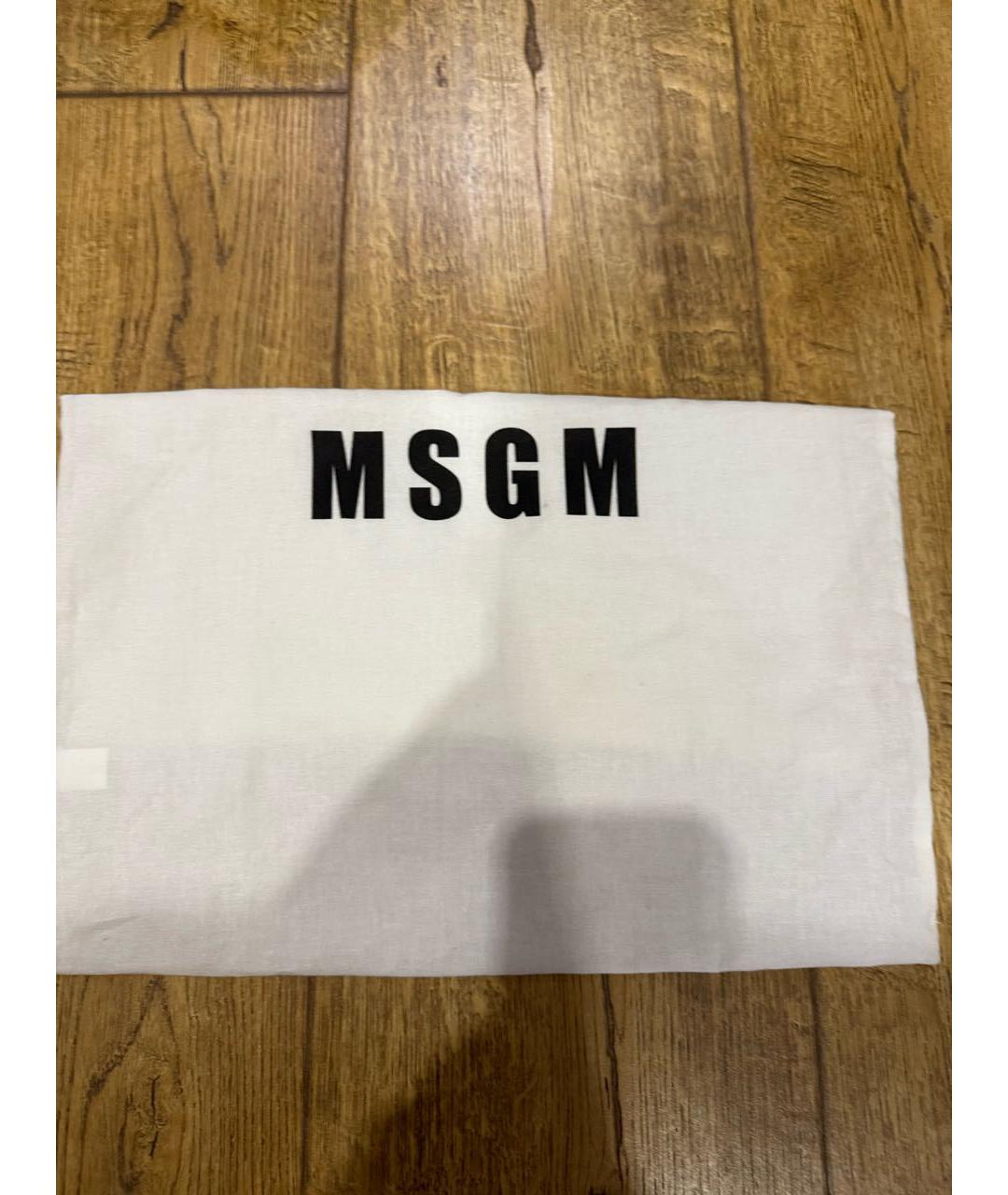 MSGM Серые кроссовки, фото 5