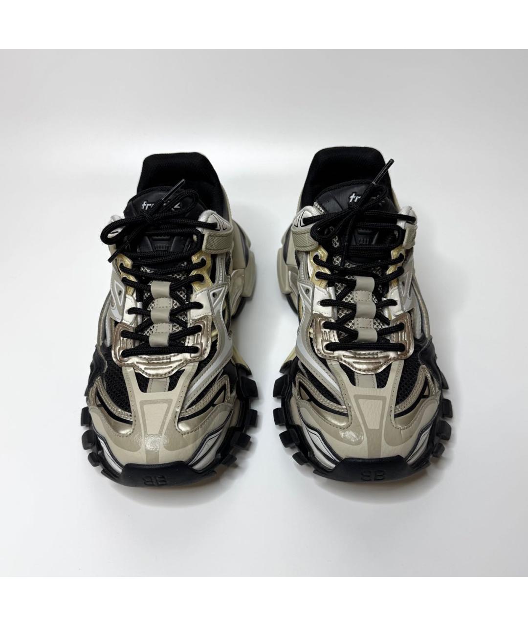 BALENCIAGA Бежевые кроссовки, фото 4