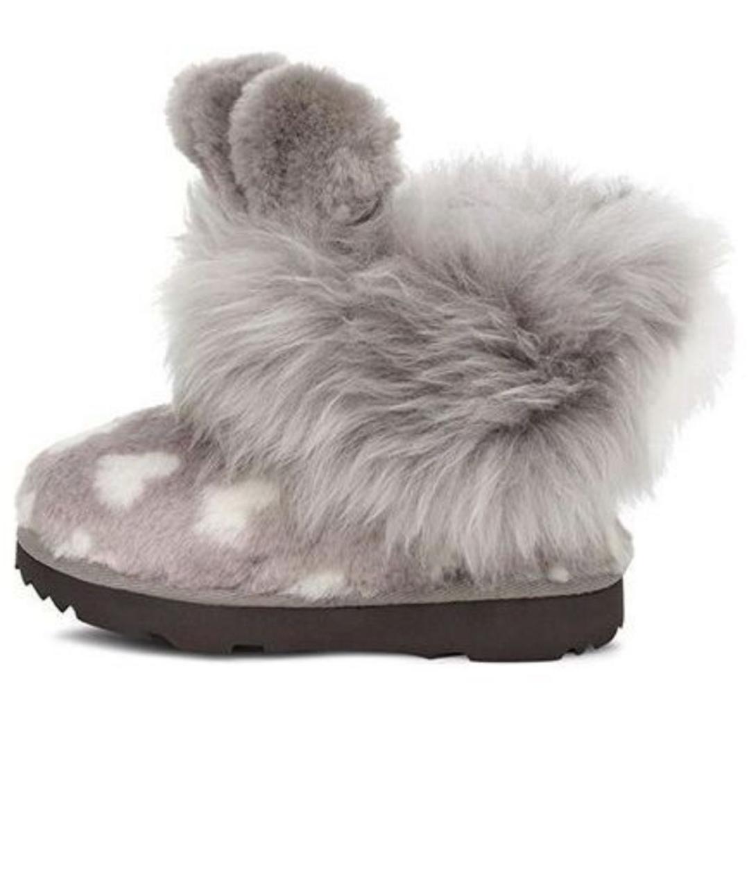 UGG AUSTRALIA Серые замшевые ботинки, фото 6