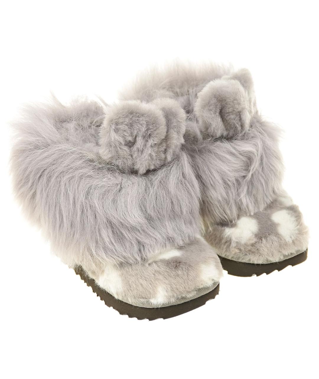 UGG AUSTRALIA Серые замшевые ботинки, фото 2