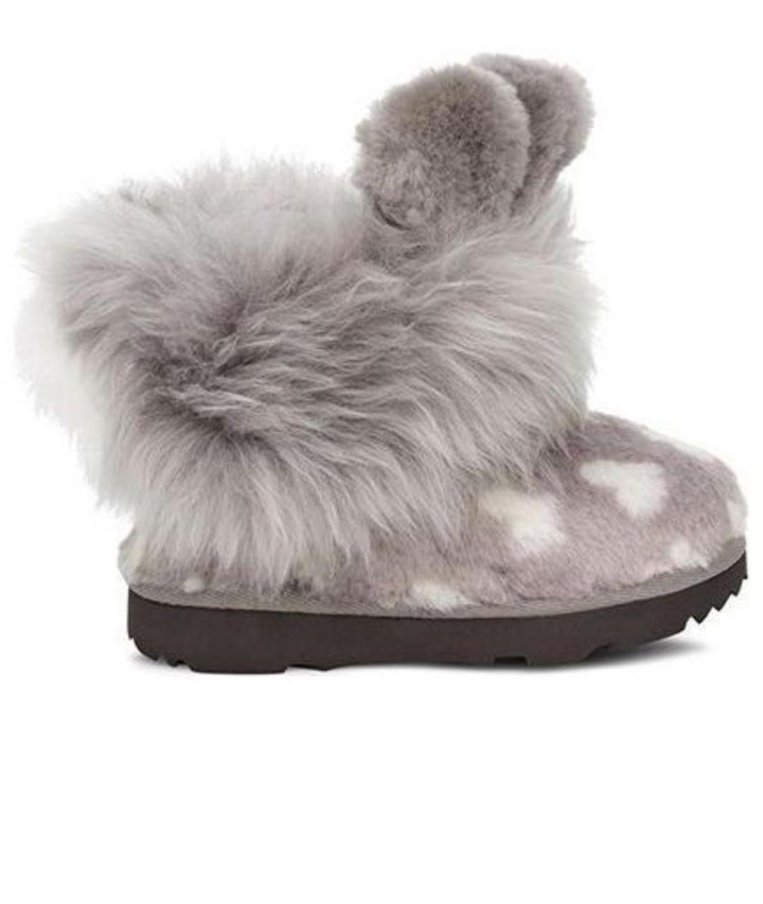 UGG AUSTRALIA Серые замшевые ботинки, фото 1