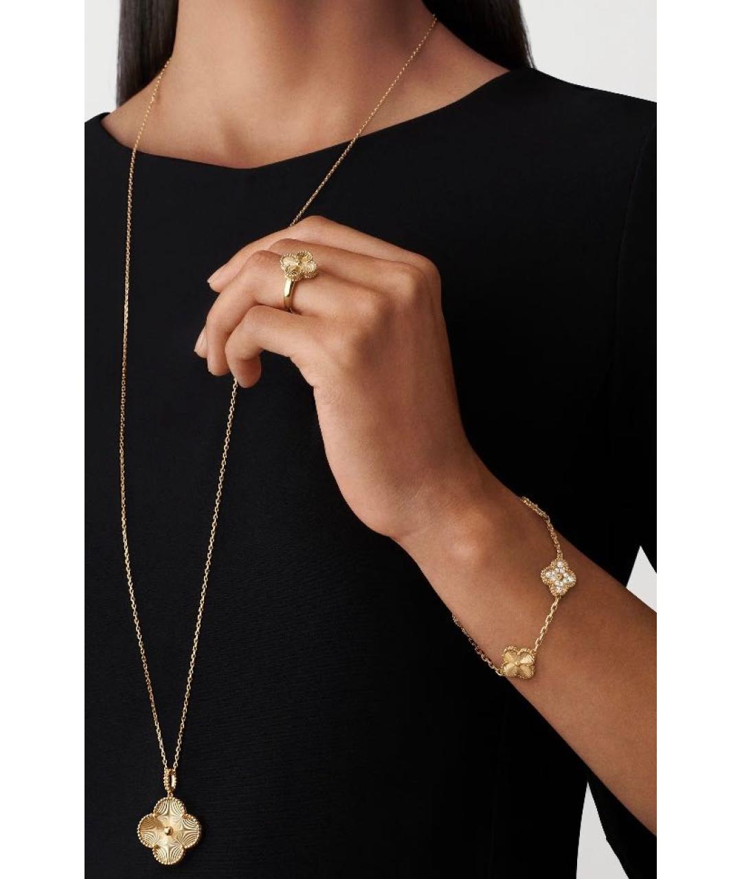VAN CLEEF & ARPELS Желтый браслет из желтого золота, фото 2