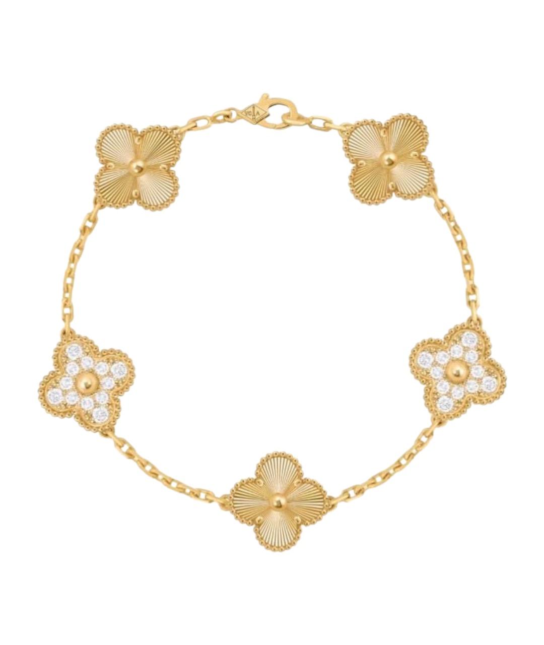 VAN CLEEF & ARPELS Желтый браслет из желтого золота, фото 1
