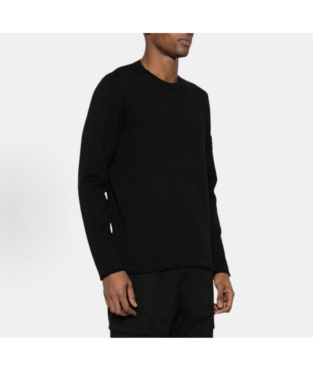 STONE ISLAND Черный полиамидовый джемпер / свитер, фото 5