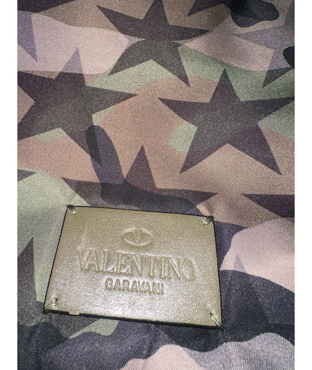 VALENTINO Черный кожаный рюкзак, фото 6