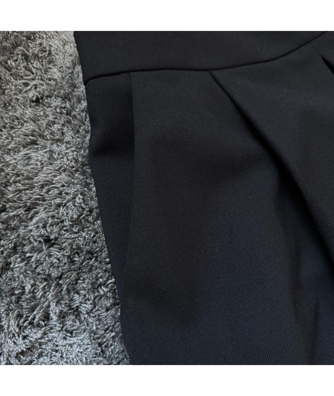 ALEXANDER WANG Черные полиэстеровые кюлоты, фото 3