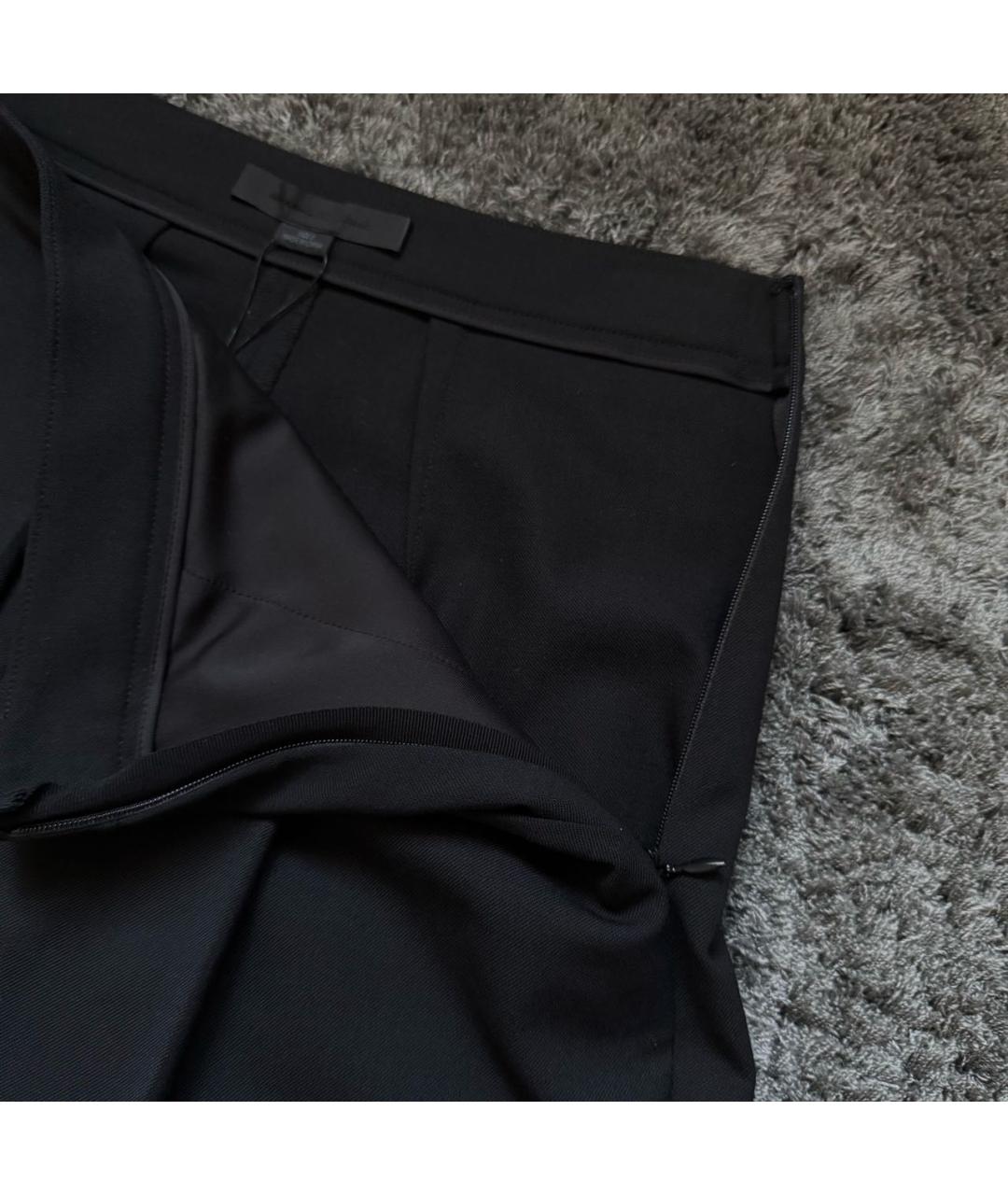 ALEXANDER WANG Черные полиэстеровые кюлоты, фото 5