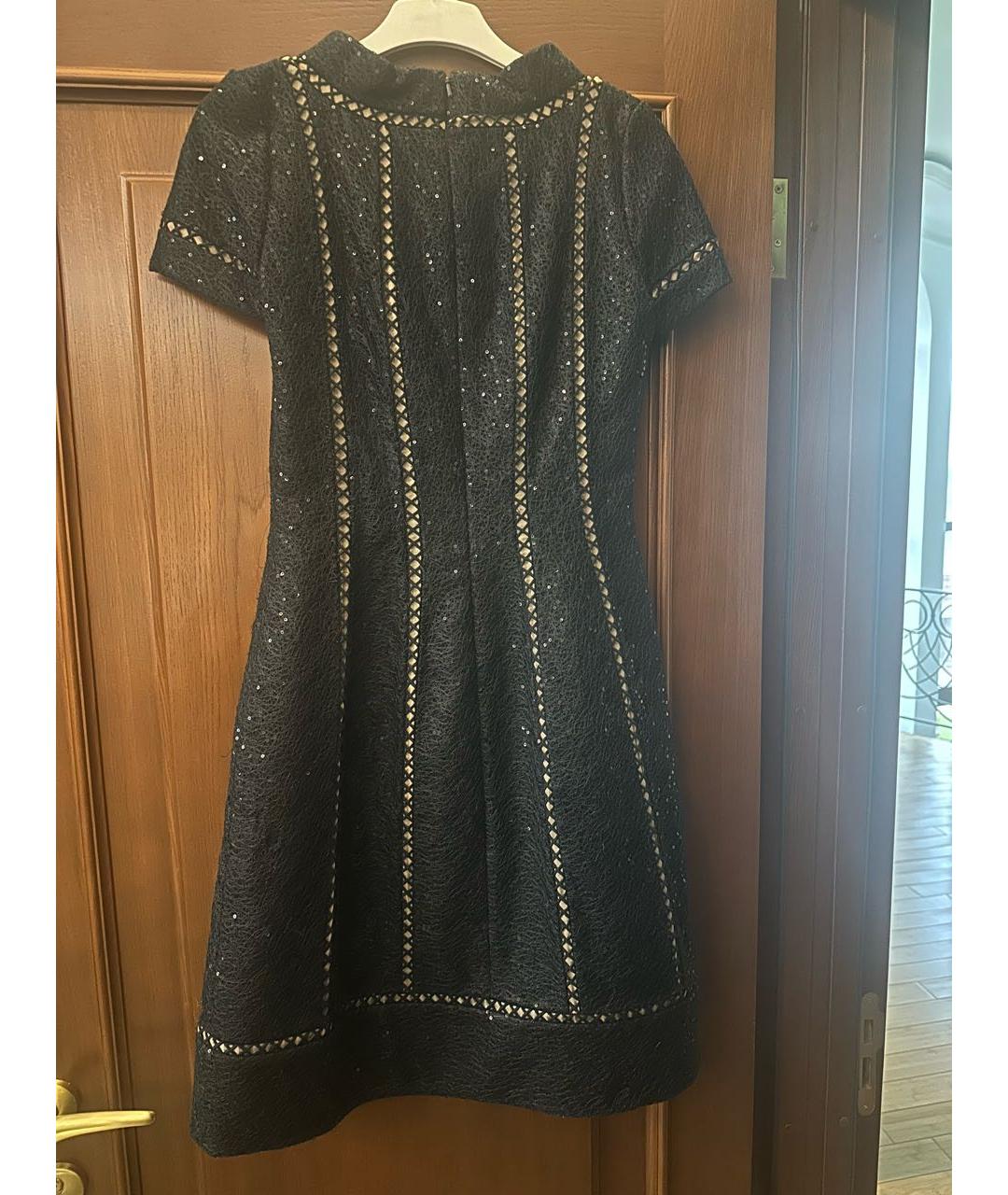 OSCAR DE LA RENTA Черное коктейльное платье, фото 2