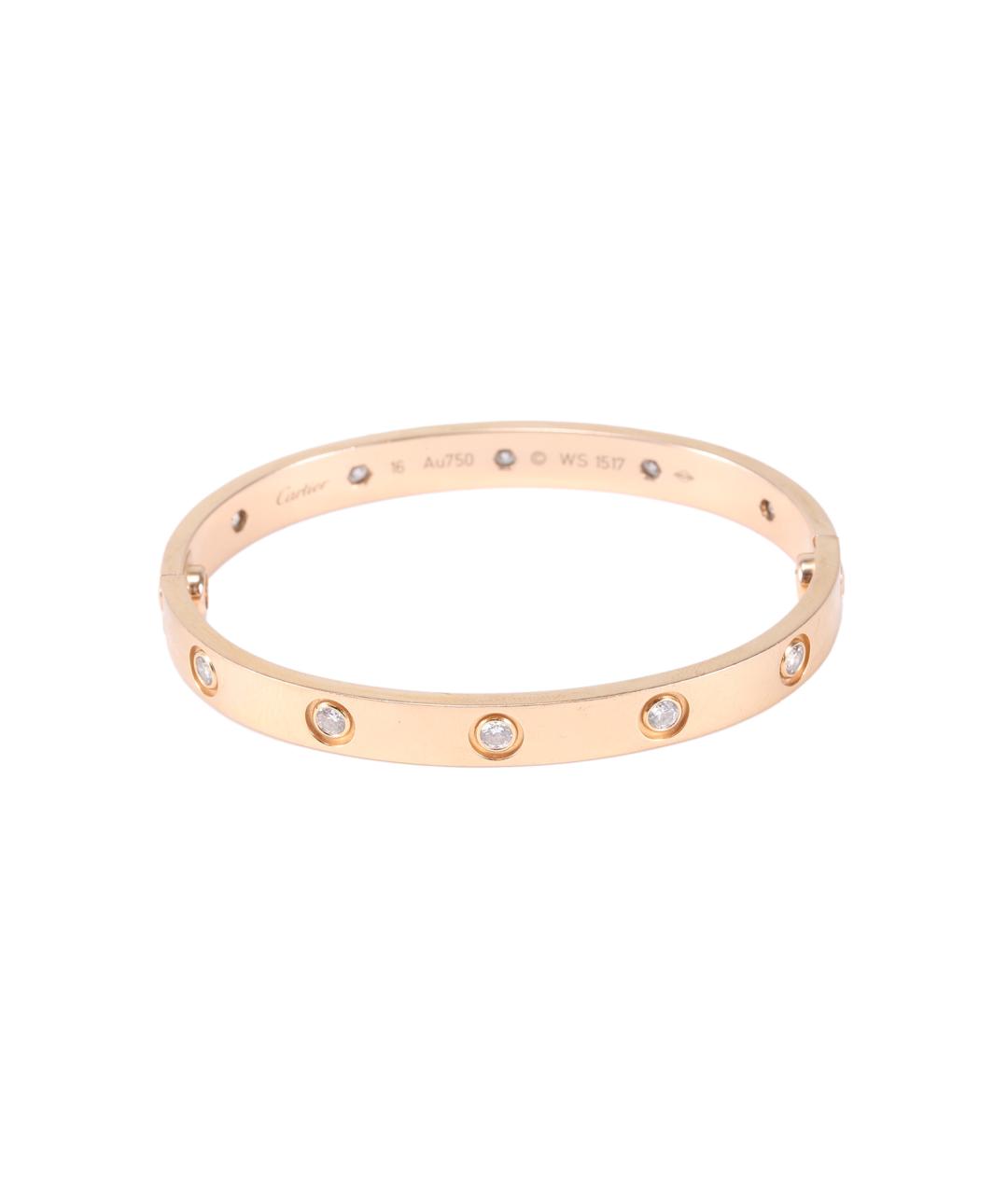 CARTIER Золотой браслет из розового золота, фото 1