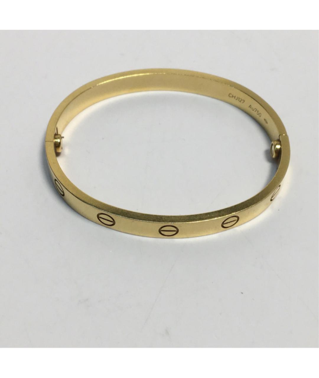 CARTIER Золотой браслет из желтого золота, фото 6