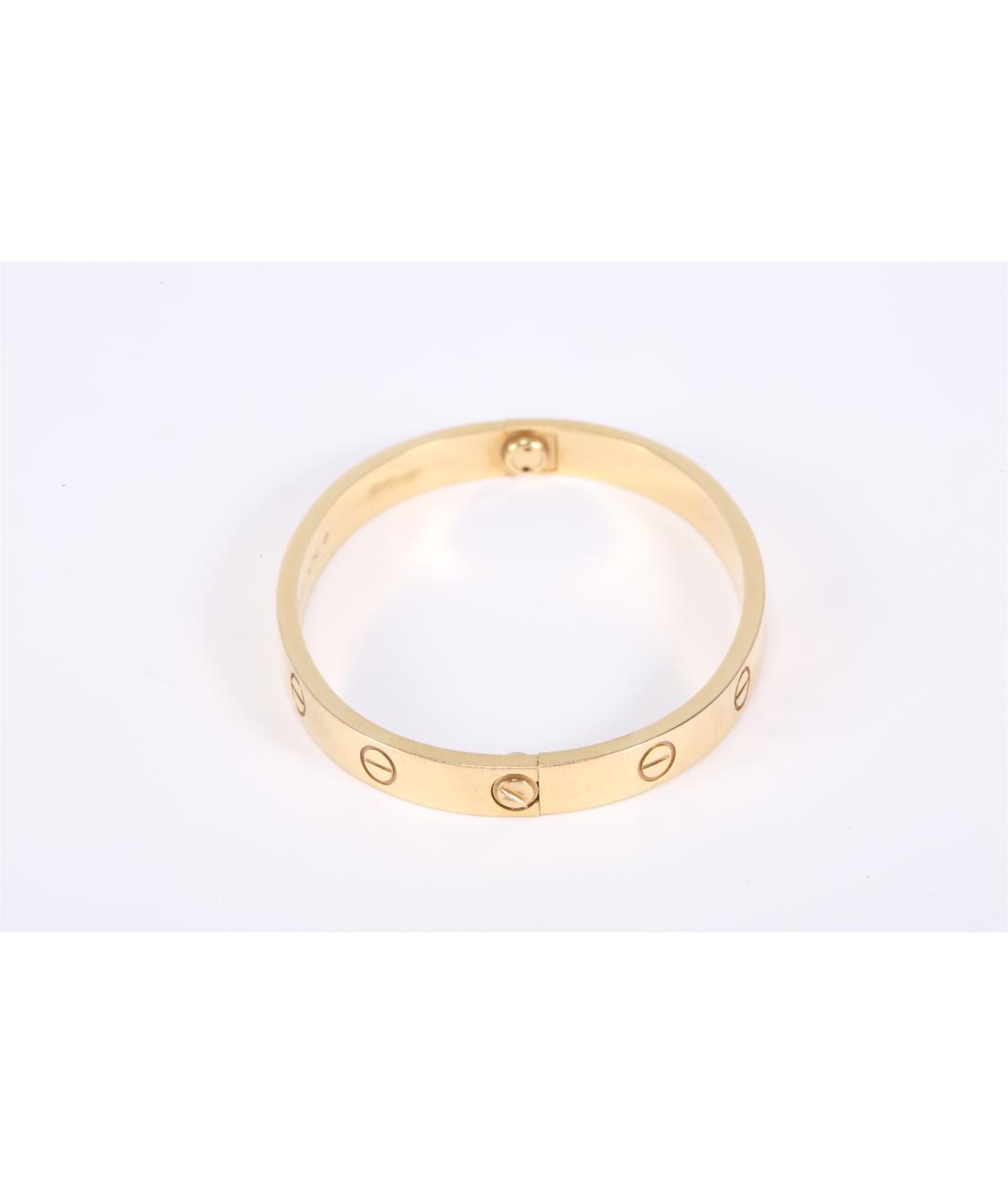 CARTIER Золотой браслет из желтого золота, фото 2